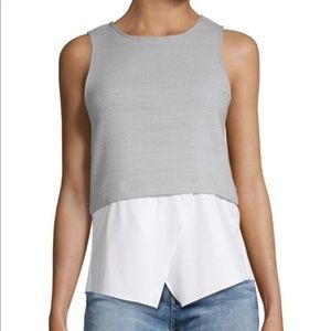 NWOT Saks Fifth Ave sleeveless sweater/blouse